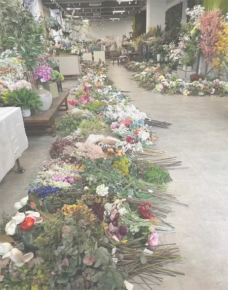 faux flowers wholesale