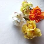 Orchid Artificial Flower Bouquet