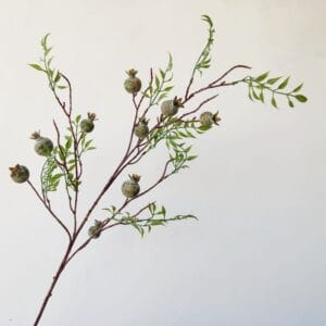 Artificial Pomegranate Branch