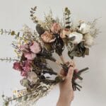 Artificial Rose Dried Bouquet