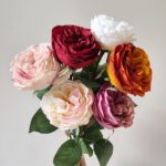 Artificial Austin Rose Flower