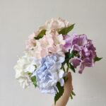 Realistic Artificial Hydrangea Flower