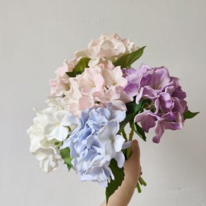 Realistic Artificial Hydrangea Flower