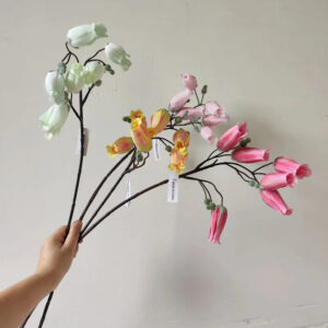 Artificial Flower Wind Chimes
