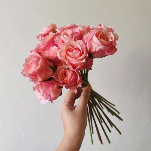 pink rose bouquet